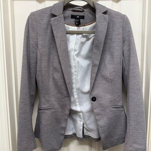 H&M Women's Light Gray Blazer